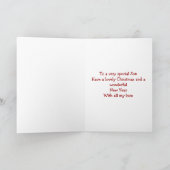 Sohn-frohe Weihnachten (Innenseite)