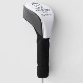 Sohn Geburtstag Monogramm Anfangsbuchstaben Name M Golf Headcover (angewinkelt)
