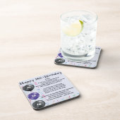 Sohn-Gedicht-18. Geburtstag Getränkeuntersetzer (Rechte Seite)