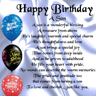Wunsche Zum Geburtstag Sohn