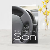 Sohn Happy Vatertag Karte (Gelbe Blume)