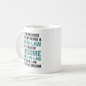Sohn im Gesetz einer Phantastischen Freakin-Mutter Kaffeetasse (Vorderseite Links)