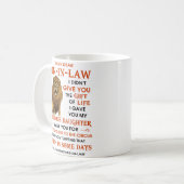 Sohn im Gesetz Kaffeetasse (Vorderseite Links)