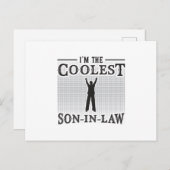 Sohn im Gesetz Phantastischer Vaterrechtsstreit Fu Postkarte (Vorne/Hinten)