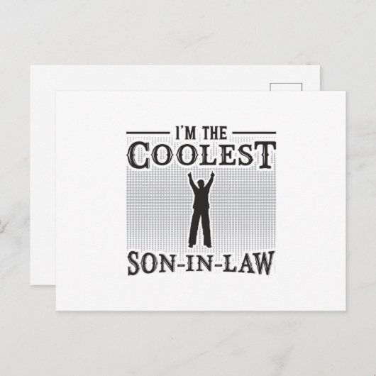 Sohn im Gesetz Phantastischer Vaterrechtsstreit Fu Postkarte (Vorne/Hinten)