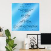 Sohn Israels Poster (Heimbüro)