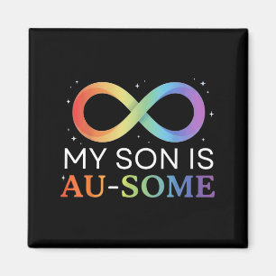 Sohn ist Au-Some Autismus-Bewusstsein Autist Magnet