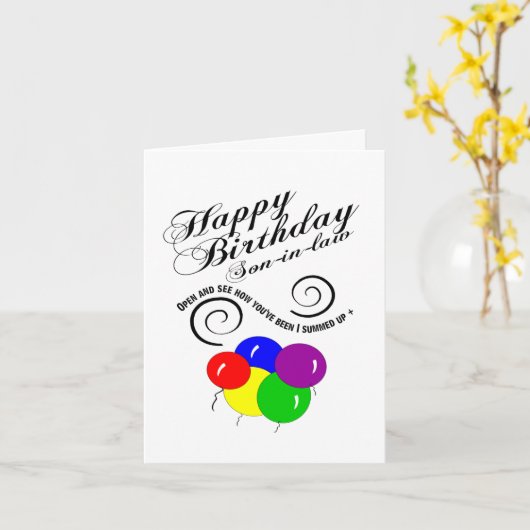 Sohn Karte (Gelbe Blume)