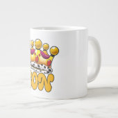 Sohn Königs krone Jumbo-Tasse (Vorderseite Rechts)