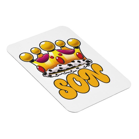 Sohn Königs krone Magnet (Rechte Seite)