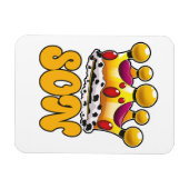 Sohn Königs krone Magnet (Horizontal)