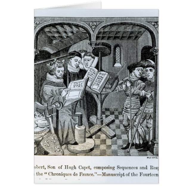 Sohn Königs Robert II von Hugh Capet (Vorne)