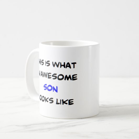 Sohn, phantastisch kaffeetasse (Vorderseite Links)