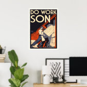 Sohn Poster (Heimbüro)