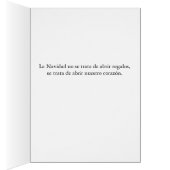 Sohn und Familie Weihnachten Spanischer Feliz Navi (Innen (Rechts))