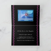 Sohn und Schwiegertochter - Hochzeit - Glückwunsch Karte (Innenseite)