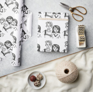 Sohn- und Tochtertag Geschenkpapier