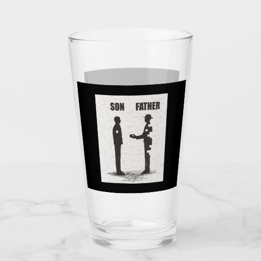 Sohn und Vater Glas (Vorderseite)