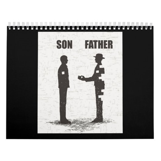 Sohn und Vater Kalender (Titelbild)