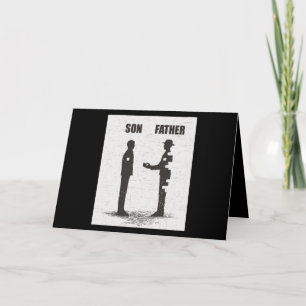 Sohn und Vater Karte