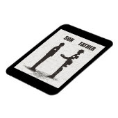 Sohn und Vater Magnet (Linke Seite)