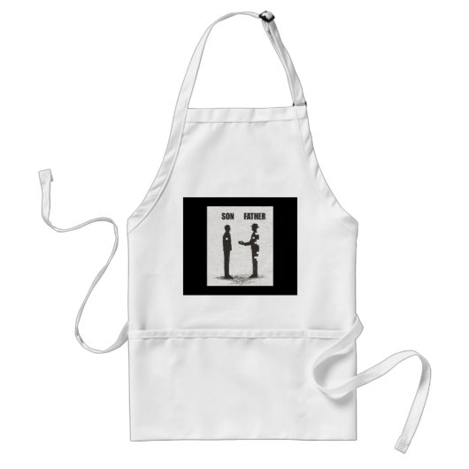 Sohn und Vater Schürze (Vorne)