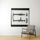 Sohn und Vater Wandteppich (Beispiel (Horizontal))