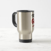 "Sohn von einem Guan" Merch Reisebecher (Vorderseite Links)
