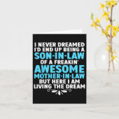 Sohn von Mutter im Jurastudium für Männer Sohn Karte (Gelbe Blume)