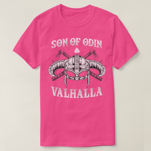 Sohn von Odin Valhalla 9 T-Shirt (Design vorne)