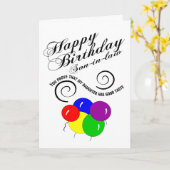 Sohn zum Geburtstag Karte (Gelbe Blume)