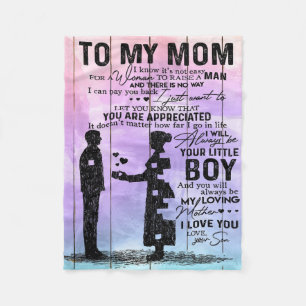 Sohn zur Mama meiner Mama   Bestes Geschenk für di Fleecedecke