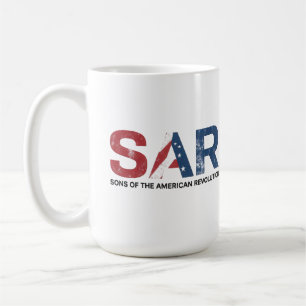 Söhne der amerikanischen Revolution US-vintage-Log Kaffeetasse