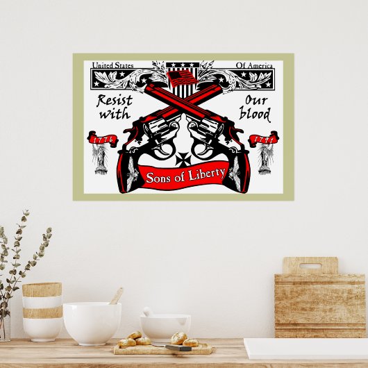 Söhne der Freiheit! Poster (Küche)