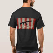 Söhne der Freiheits-Flagge mit AK 47 T-Shirt (Rückseite)