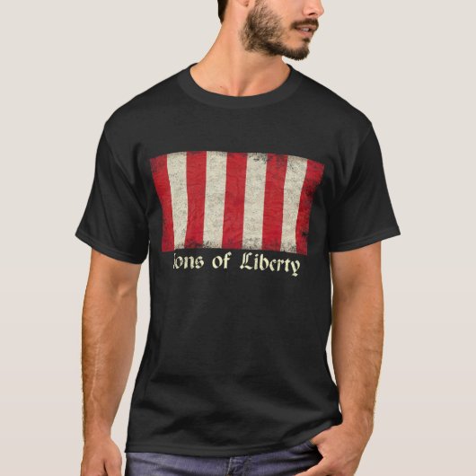Söhne der Freiheits-Flagge T-Shirt (Vorderseite)