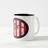 Söhne der Freiheits-Tasse Zweifarbige Tasse (VorderseiteRechts)