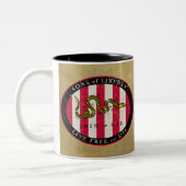 Söhne der Freiheits-Tasse Zweifarbige Tasse (Links)