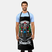 Söhne des Santa Claus Nordpol Kapitel Schürze (Getragen)