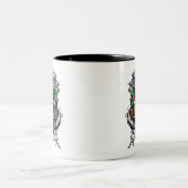 Söhne des Santa Claus Nordpol Kapitel Zweifarbige Tasse (Mittel)
