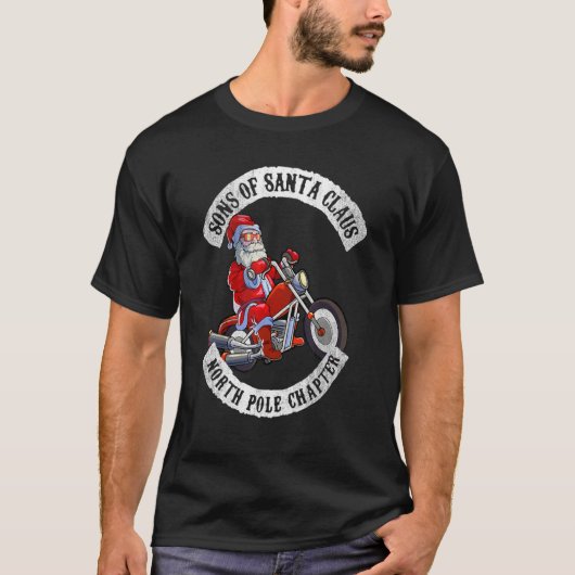 Söhne des Weihnachtsmannes, das Kapitel Santa B de T-Shirt (Vorderseite)