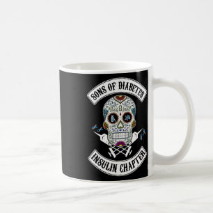 Söhne Diabetes Insulin Kapitel Schädeldiabetes AW Kaffeetasse