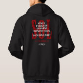 Söhne Freiheit FREIHEIT ODER TODESdoppelseitigen Hoodie (Rückseite)