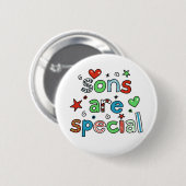 Söhne sind speziell button (Vorne & Hinten)