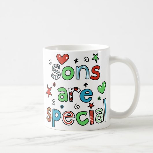 Söhne sind speziell kaffeetasse (Rechts)