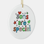 Söhne sind speziell keramik ornament (Rechts)