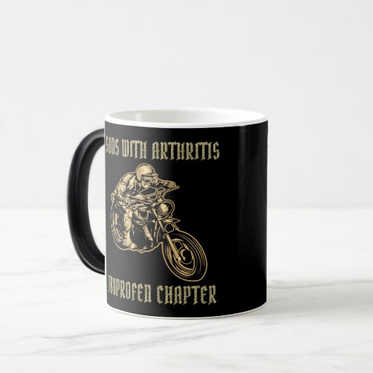 Söhne von Arthritis Ibuprofen Kapitel, Biker Verwandlungstasse (Vorderseite Links)