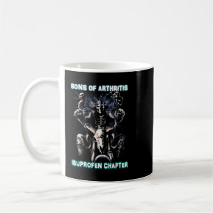 Söhne von Arthritis Mens Ibuprofen Kapitel Kurzer  Kaffeetasse