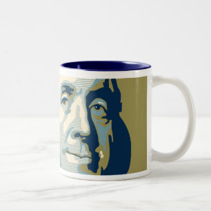 Söhne von Ben-Tasse - 'Ben Franklin Doop Zweifarbige Tasse