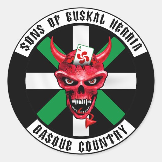 Söhne von Euskal Herria Sticker (Vorderseite)